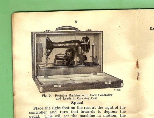 D57 booklet singer sewing - booklet,
