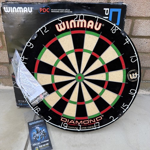 Winmau diamond plus dartboard - diamond,
