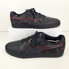 Puma Mens Trainers UK 11 Red Bull Racing Navy Red Low Shoes Adult EUR 46