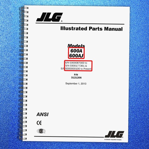 Jlg 600a 600aj boom - 600aj, lift