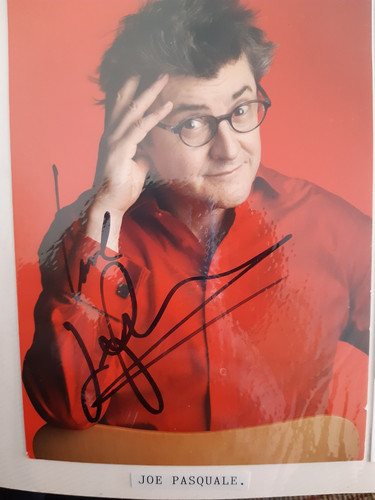 Joe pasquale signed photo - pasquale,
