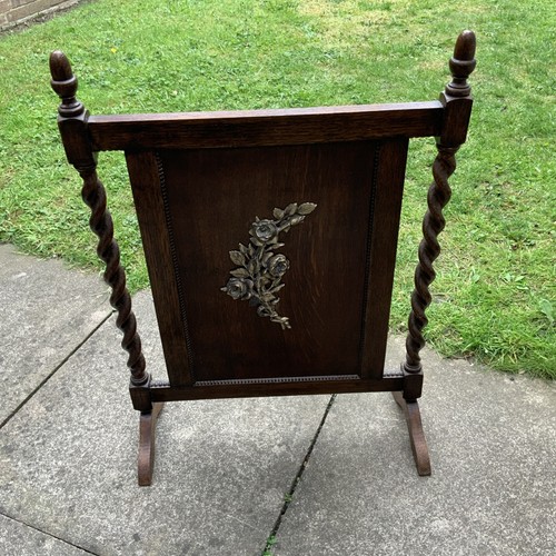 Vintage dark oak - barley, twist