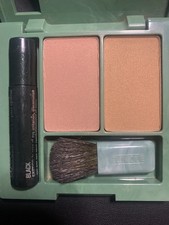 Clinique Sunkissed true bronze powder + Mocha Pink soft pressed powder blusher +