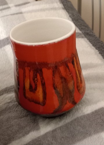 Large poole pottery vase - poole, vase.