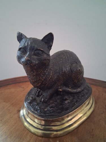 Mene original bronze - original, cat