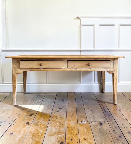 Large antique pine - large, dining