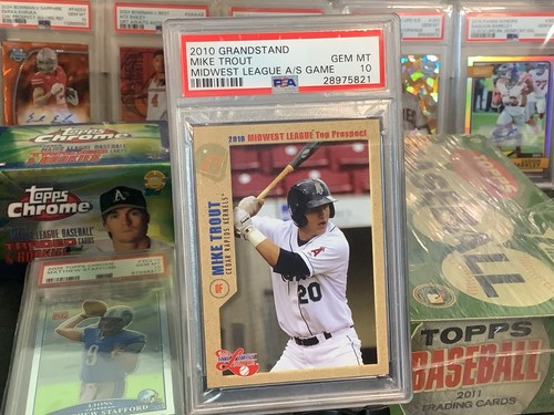 Mike trout 2010 grandstand - 2010,
