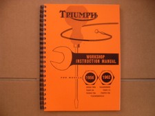 TRIUMPH PRE-UNIT WORKSHOP