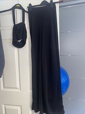 Misguided Black Two Piece Set