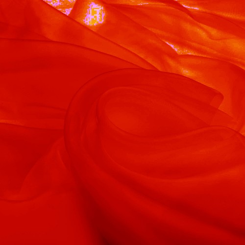 Sheer organza fabric - sheer,