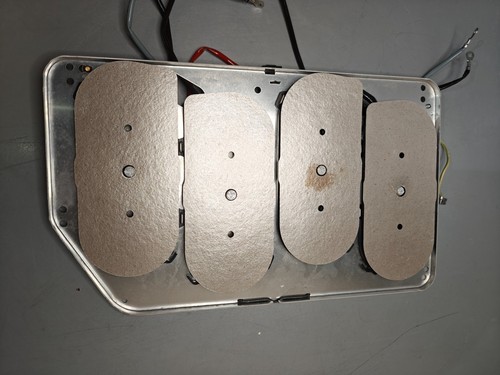Plate hotplate assembly for - 4-plate,