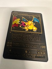 Charizard 120HP black Metal