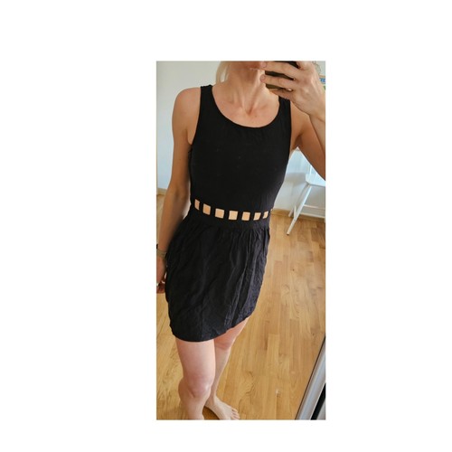 Little black dress summer - black,