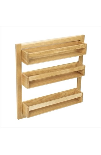 Spice rack 3 shelf - -,