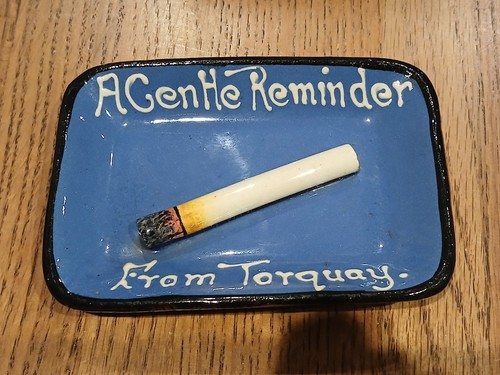 Vintage torquay ware ashtray - vintage,