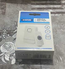 Cable Free Door Chime Battery Operated Status 