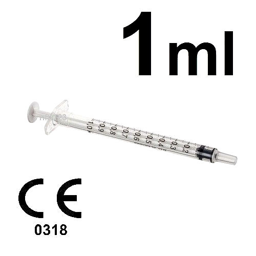1ml plastipak sterile - bd,