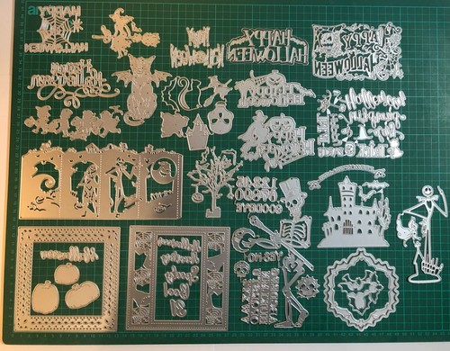 Halloween die sets witch bat - halloween,
