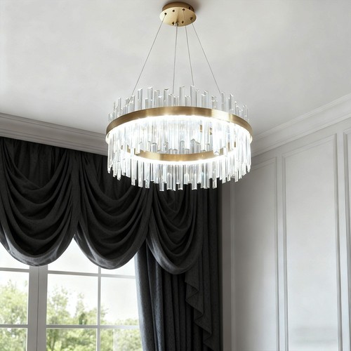 Modern crystal chandelier - modern,