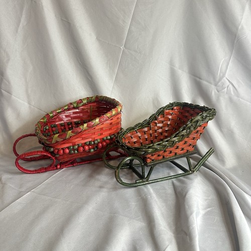 Vintage basket wicker - basket,