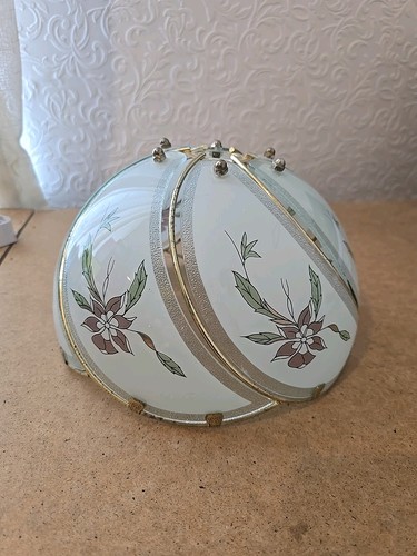 Ceiling lamp shade metal glass - lamp,