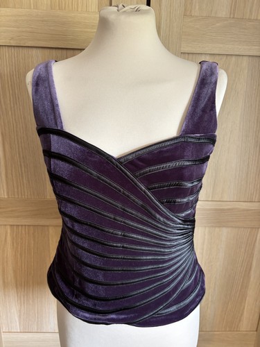 Vintage minuet purple black - minuet, &