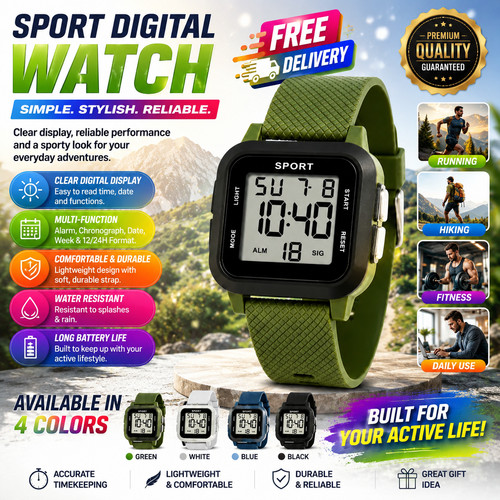Skmei mens led - skmei, watch
