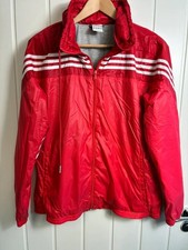 Adidas red Y2K retro shiny
