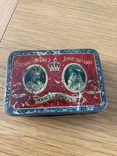 1902 Coronation Tin Hartlepool