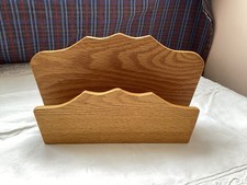 Vintage Wood Letter Holder
