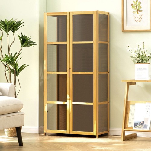 Tier acrylic bamboo display - acrylic,