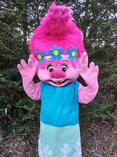 Poppy and Branch Trolls mascot fancy dress costume hire delivery in UK