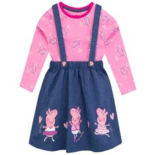 Peppa Pig Pinafore Outfit Kids