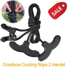 Crossbow Cocking Aid Cocker Hunting Shooting Tool Rope Universal Easy Work NEW