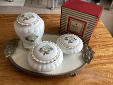 Antique Silver And Bone China