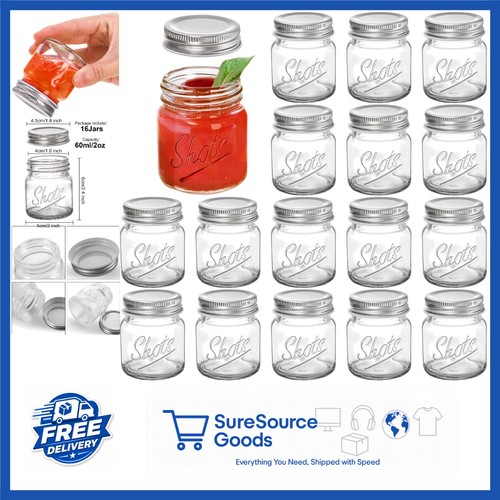 Clear mini mason - mason, 60ml