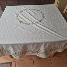 Vintage Round M&S Table Cloth