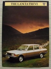 LANCIA TREVI 1600 & 2000 Car Sales Brochure Sept 1982 #22M.9.82