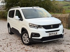 2021/71 Peugeot Rifter Horizon Rs LWB 1.5 Blue Hdi Wheelchair Accessible Vehicle