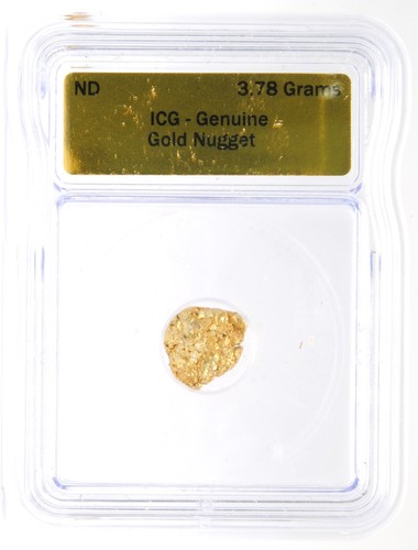 Icg graded certified genuine - certified,