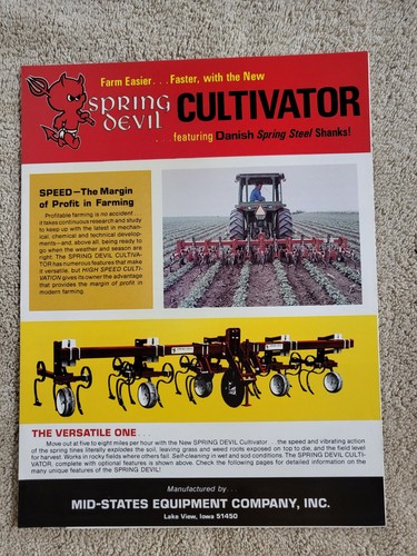 Brochure 1970s spring - spring, devil