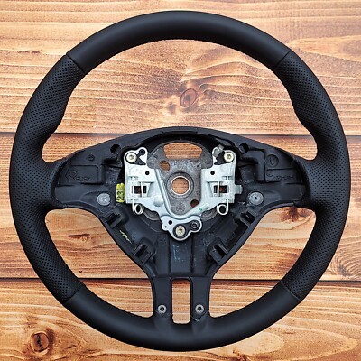 Leather steering wheel fit - leather,