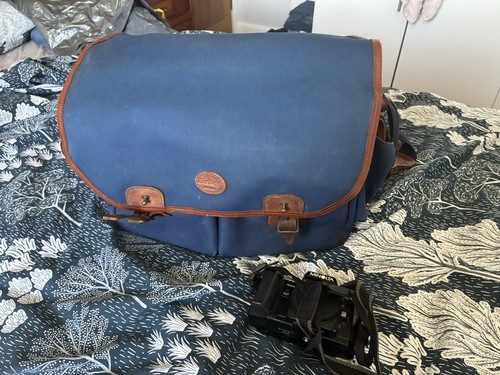 Canvas and leather camera - canvas,