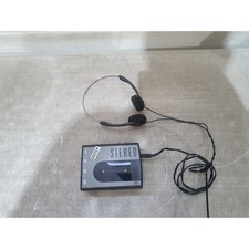 Boots PS22 Personal Stereo Headphones Cassette Player Black 3-Volts Portable