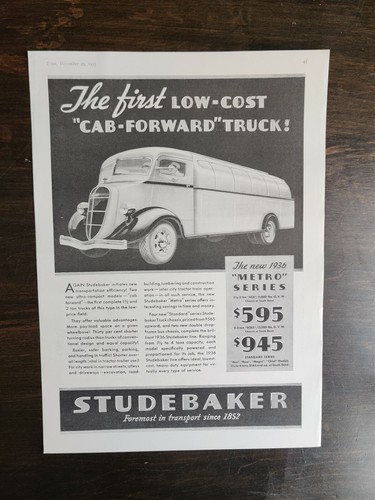 Vintage 1936 studebaker metro - vintage,