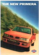 Nissan Primera 1996-97 UK Market Sales Brochure Equation GX Si SLX SRi SE