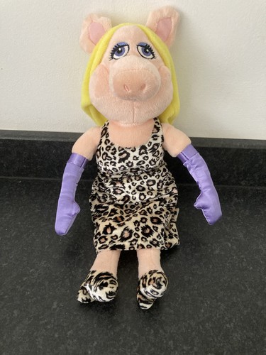 Miss piggy soft plush toy - soft,