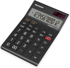 Sharp EL124TWH Desk Calculator