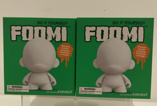2 Kidrobot Munny DIY 6.5"