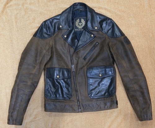Belstaff leather waxed - belstaff, &